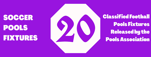 week 20 pool fixtures