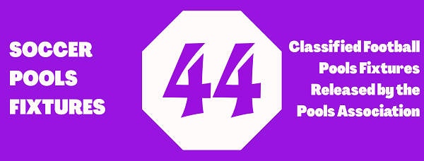 week 44 pool fixtures