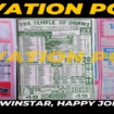 Pool Paper Winstar, Happy Joe, Right On